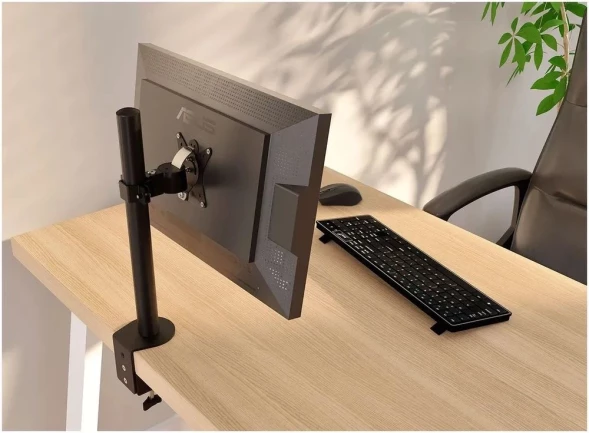 Кронштейн для мониторов Holder MDS-M101-B черный 13&amp;quot;-32&amp;quot; макс.8кг настольный поворот и наклон верт.перемещ.