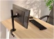 Кронштейн для мониторов Holder MDS-M101-B черный 13&amp;quot;-32&amp;quot; макс.8кг настольный поворот и наклон верт.перемещ.