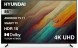 Телевизор LED Hyundai 85&amp;quot; H-LED85BU7007 Android TV Metal черный/черный 4K Ultra HD 60Hz DVB-T DVB-T2 DVB-C DVB-S DVB-S2 USB WiFi Smart TV
