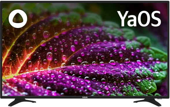 Телевизор LED BBK 43&amp;quot; 43LEX-8264/UTS2C Яндекс.ТВ черный 4K Ultra HD 60Hz DVB-T2 DVB-C DVB-S2 USB WiFi Smart TV