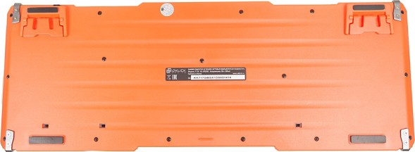 Клавиатура Оклик 717G BLACK DEATH черный/серый USB Multimedia for gamer LED (476395)