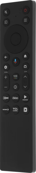 Телевизор QLED TCL 50&amp;quot; 50P7L черный 4K Ultra HD 60Hz DVB-T DVB-T2 DVB-C DVB-S DVB-S2 USB WiFi Smart TV