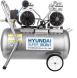 Компрессор поршневой Hyundai HYC 30250LMS безмасляный 300л/мин 50л 2000Вт серебристый/черный