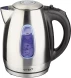 Чайник электрический Vitek VT-WK1056 1.7л. 2200Вт серебристый матовый/черный корпус: металл