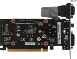 Видеокарта Gigabyte PCI-E GV-N710D3-2GL 2.0 NVIDIA GeForce GT 710 2Gb 64bit DDR3 954/1600 DVIx1 HDMIx1 CRTx1 HDCP Ret low profile