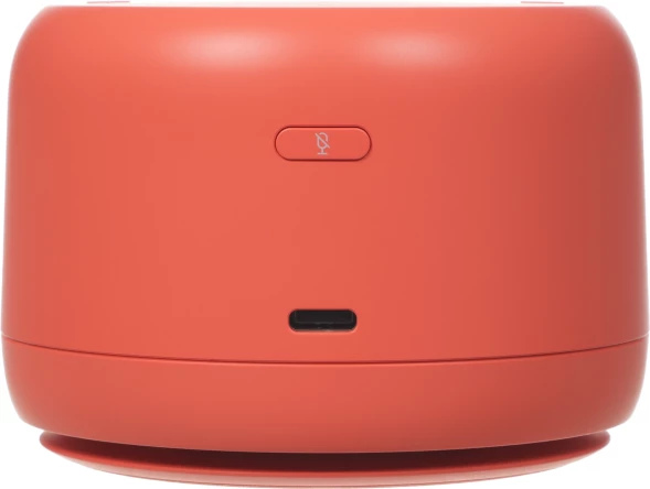 Умная колонка Yandex Станция Лайт 2 без часов Алиса coral 6W 1.0 BT/Wi-Fi 10м (YNDX-00028ORG)