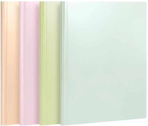 Папка с 40 прозр.вклад. Deli PQ306-40 A4 полипропилен ассорти