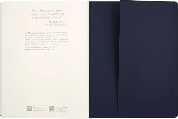 Блокнот Moleskine LIMITED EDITION SAKURA CAHIER LESU08QP321 XLarge 190х250мм обложка картон 120стр. линейка черный 2025