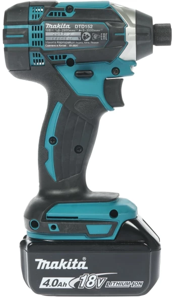 Шуруповерт Makita DTD152RME аккум. патрон:шестигр.1/4&amp;quot; (кейс в комплекте)