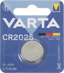 Батарея Varta Electronics BL1 Lithium CR2025 (1шт) блистер