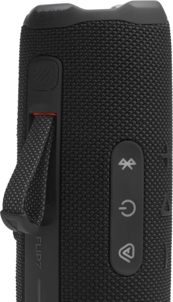 Колонка порт. JBL Flip 7 черный 35W 1.0 BT 10м 4800mAh (JBLFLIP7BLK)