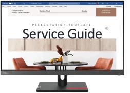 Монитор Lenovo 23.8&amp;quot; ThinkVision S24i-30 черный IPS LED 4ms 16:9 HDMI матовая 1300:1 250cd 178гр/178гр 1920x1080 100Hz VGA FHD 3.8кг