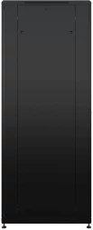 Шкаф серверный NTSS Премиум (NTSS-R42U6080GS-BL) напольный 42U 600x800мм пер.дв.стекл металл 900кг черный 710мм 99кг 1987мм IP20 сталь