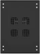 Шкаф серверный NTSS Премиум (NTSS-R42U6080GS-BL) напольный 42U 600x800мм пер.дв.стекл металл 900кг черный 710мм 99кг 1987мм IP20 сталь