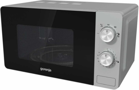 Микроволновая Печь Gorenje MO20E1S 20л. 800Вт серебристый