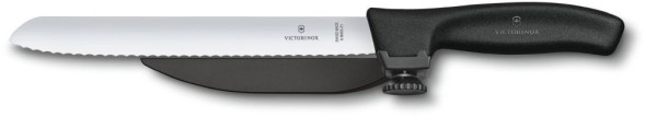 Нож кухонный Victorinox Swissclassic DUX-MESSER (6.8663.21) стальной лезв.210мм черный