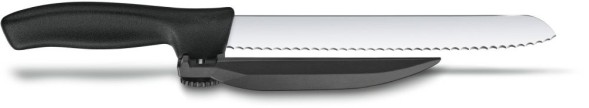 Нож кухонный Victorinox Swissclassic DUX-MESSER (6.8663.21) стальной лезв.210мм черный