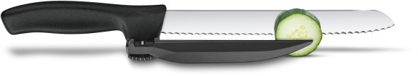 Нож кухонный Victorinox Swissclassic DUX-MESSER (6.8663.21) стальной лезв.210мм черный