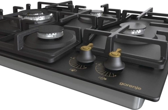 Газовая варочная поверхность Gorenje GW6D42CLB черный