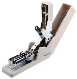 Степлер Deli ENS081GREY Nusign 24/6 26/6 (25листов) серый 100скоб коробка