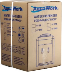 Кулер Aqua Work 0.7-TDR настольный электронный белый/черный