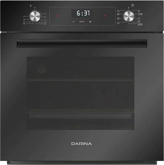 Духовой шкаф Электрический Darina 0V5 BDE 112 708 B1 черный/стекло черное