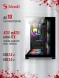 Корпус Bloody CC-122 черный без БП ATX 10x120mm 1xUSB2.0 1xUSB3.0 audio