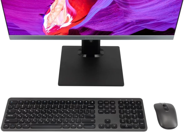 Моноблок Digma Pro Unity 23.8&amp;quot; Full HD i5 1235U (1.3) 16Gb SSD512Gb Iris Xe Windows 11 Pro GbitEth WiFi BT 90W клавиатура мышь Cam серый/черный 1920x1080