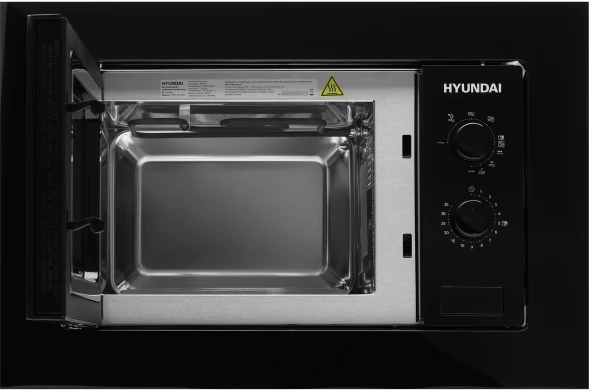 Микроволновая печь Hyundai HBW 2030 BG 20л. 800Вт черный (встраиваемая)
