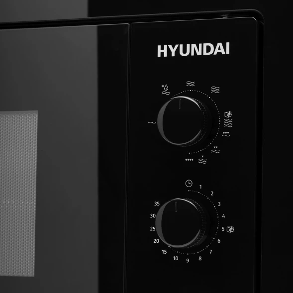 Микроволновая печь Hyundai HBW 2030 BG 20л. 800Вт черный (встраиваемая)