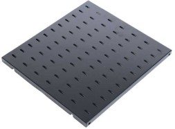 Полка стационарная ЦМО СВ-58-9005 0.5U нагр.:45кг. 19&amp;quot; 582мм черный (упак.:1шт)