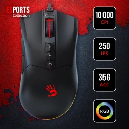 Мышь A4Tech Bloody ES9 Plus черный оптическая (10000dpi) USB (7but)