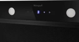 Вытяжка встраиваемая Weissgauff Dubhe 600 Touch черный управление: кнопочное (1 мотор)