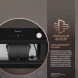 Вытяжка встраиваемая Weissgauff Dubhe 600 Touch черный управление: кнопочное (1 мотор)