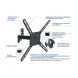 Кронштейн для телевизора Kromax ATLANTIS-15 темно-серый 22&amp;quot;-65&amp;quot; макс.40кг настенный поворот и наклон