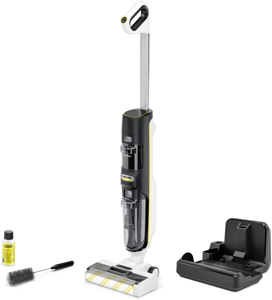 Пылесос Karcher FCV 4 Dry 180Вт черный/желтый