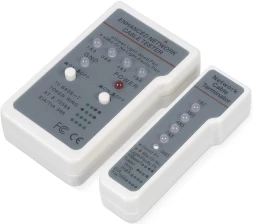 Тестер кабельный Cabeus HT-488CT белый/серый