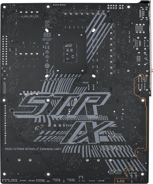 Материнская плата Asus ROG STRIX B760-F GAMING WIFI Soc-1700 Intel B760 4xDDR5 ATX AC`97 8ch(7.1) 2.5Gg RAID+HDMI+DP