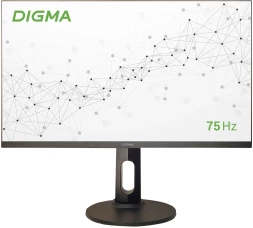 Монитор Digma 27&amp;quot; Progress 27P605F черный IPS LED 5ms 16:9 HDMI M/M матовая HAS Piv 300cd 178гр/178гр 1920x1080 75Hz G-Sync FreeSync DP FHD USB 6.05кг