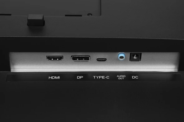 Монитор Digma 27&amp;quot; Progress 27P605F черный IPS LED 5ms 16:9 HDMI M/M матовая HAS Piv 300cd 178гр/178гр 1920x1080 75Hz G-Sync FreeSync DP FHD USB 6.05кг