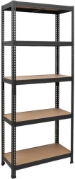 Стеллаж Практик SBL 180KD пол.:5 разборная 1803x1200x450мм антрацит (S24499375509)