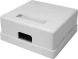 Розетка Suprlan 10-0309 наклад. RJ45 2 кат.5E UTP черн.