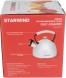 Чайник металлический Starwind Chef Country 2.5л. белый (SW-CH1712)