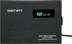 Стабилизатор напряжения Smartwatt AVR Triac 500TW 500ВА черный