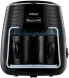 Кофеварка капельная Kitfort КТ-7447 450Вт черный/голубой