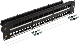 Патч-панель наборная Lanmaster LAN-PPN48OK-UTP 19&amp;quot; 2U 48x UTP