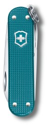 Нож перочинный Victorinox Classic SD Alox Wild Jungle (0.6221.242G) 58мм 7функц. подар.коробка