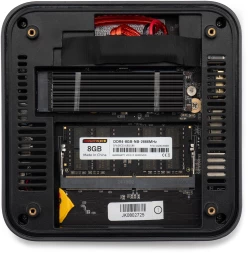 Неттоп IRU 110ALCN N200 (1) 8Gb SSD256Gb UHDG без ОС GbitEth WiFi BT черный (2012497)