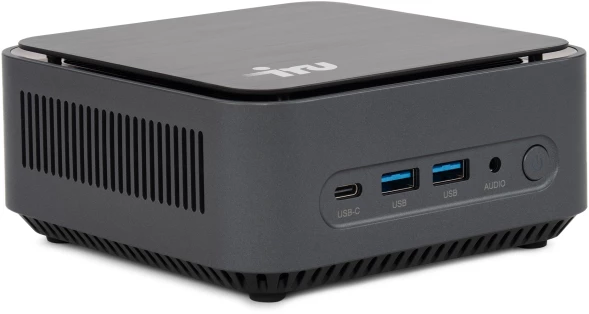 Неттоп IRU 110ALCN N200 (1) 8Gb SSD256Gb UHDG без ОС GbitEth WiFi BT черный (2012497)