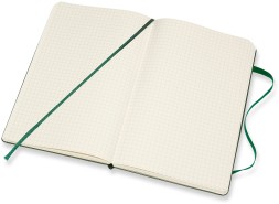 Блокнот Moleskine CLASSIC QP061K15 Large 130х210мм 240стр. клетка твердая обложка зеленый
